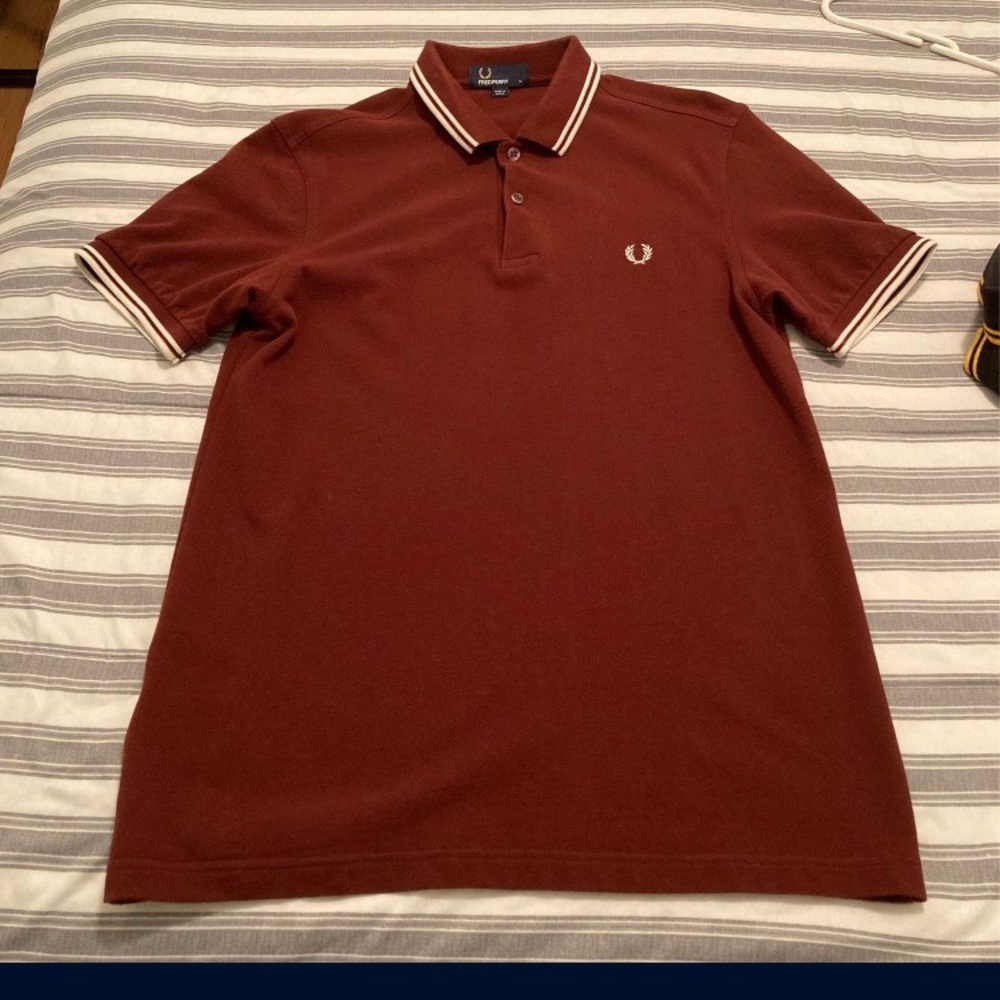 Fred Perry twin tipped polo